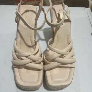 Circus by Sam Edelman Cream Espadrille Sandals